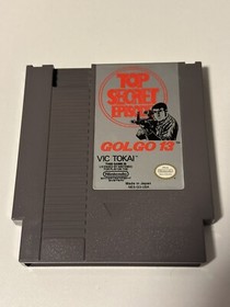 Golgo 13: Top Secret Episode (Nintendo Entertainment System, 1988) NES w/ Manual