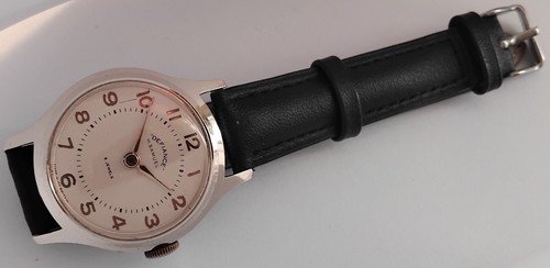 MADE IN GREAT BRITAIN DEFENCE MEN'S WIND VINTAGE WATCH. - Picture 3 of 3