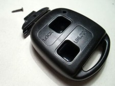 2 Button Remote Key Fob Case For Toyota Rav4 Land Cruiser Previa Corolla Etc.