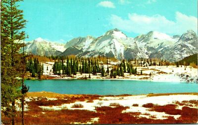 Silverton CO Moals Lake at Molas Lake Pass Postcard Unused (27038)