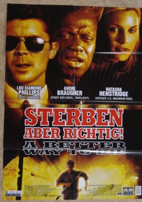 P107 FILMPLAKAT - STERBEN ABER RICHTIG / A Better Way To Die