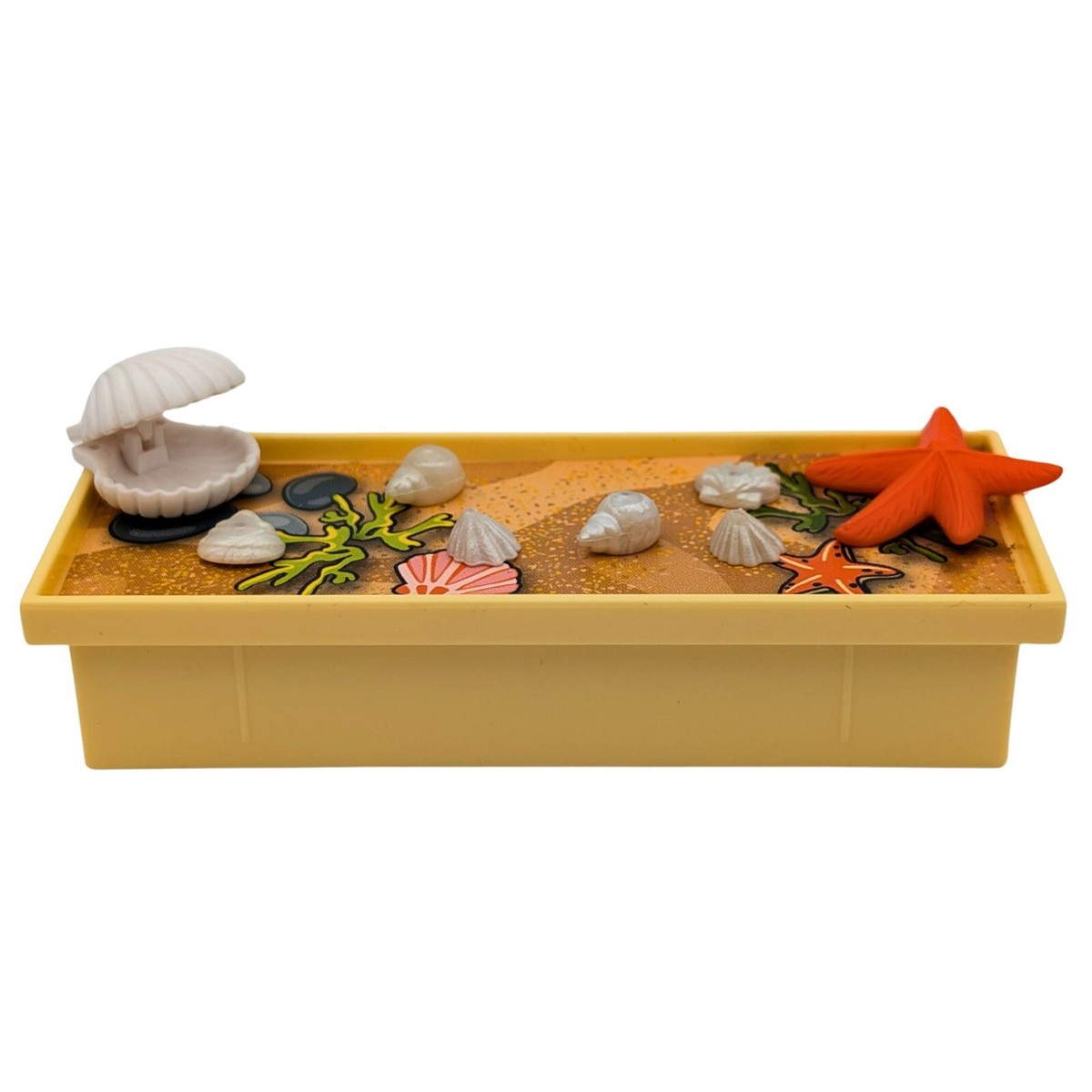 Playmobil lot fish tank shells star sea sandbox aquarium city - Main Image