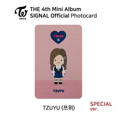 TWICE 4th mini album Signal Official Photocard KPOP K-POP | eBay