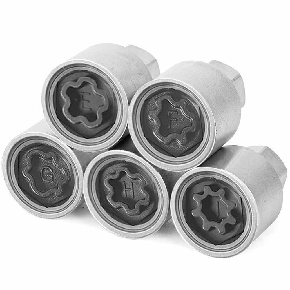 for Audi Security Master Locking Wheel Nut Key 17mm Socket A5/A3/A4/A6