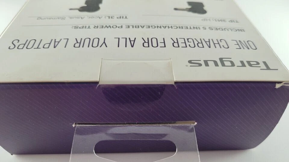 Lote 10 piezas de Cargador Universal para Laptop Targus APA92US 65W AC Ultra Delgado Foto 3 de 4