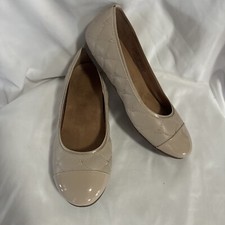 WOMENS VIONIC SPARK DESIREE BALLET FLAT ORTHOTIC ARCH SUPPORT NUDE SIZE 6.5