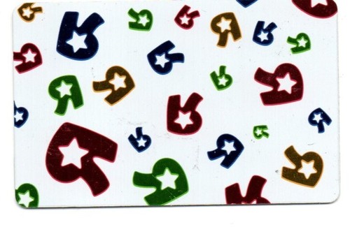 ToysRUs R Logos Geschenkkarte kein $ Wert Sammlerstück Toys R Us