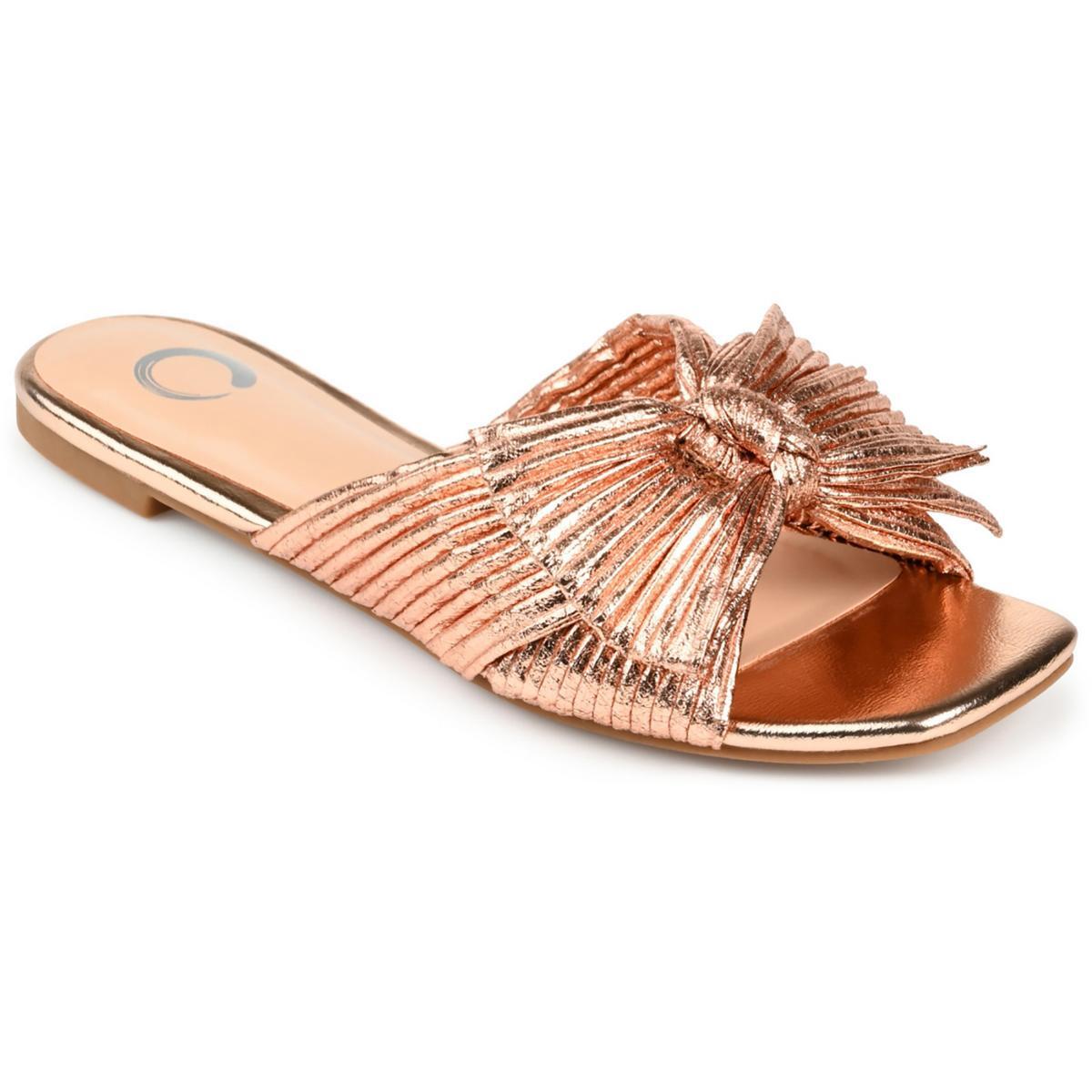 Женские босоножки Serlina Bronze Slide из коллекции Journee 8.5 Medium (B,M) 2477