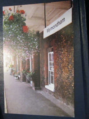 Postkarte von direkt an der A11 in Wymondham & auf der Norwich-Ely Eisenbahnlinie
