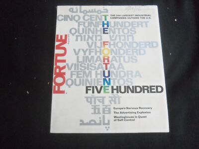 1976 AUGUST FORTUNE MAGAZINE - ORIGINAL MAILING SLEEVE- GREAT COVER & ADS- F 843