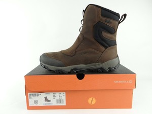 merrell men's coldpack ice  moc waterproof snow boot