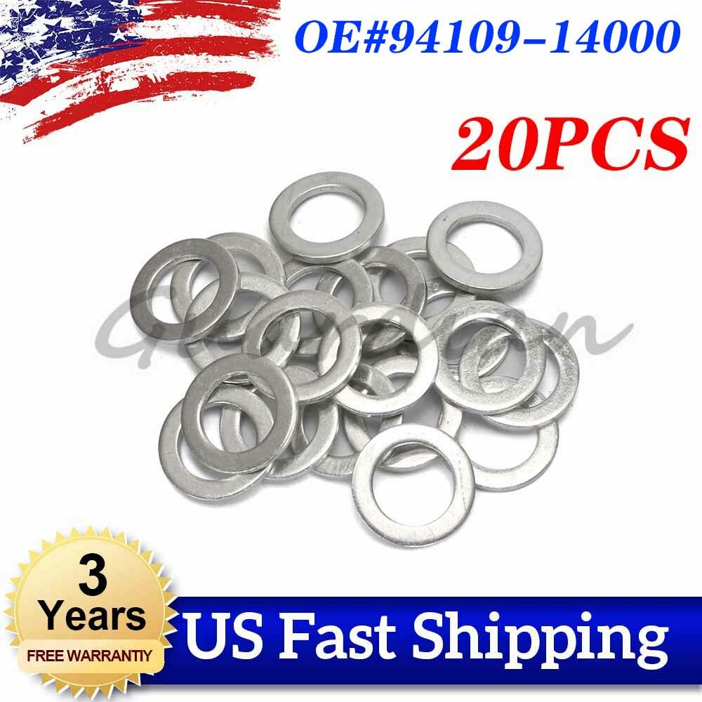 20PCS Oil Drain Plug Crush Washer Gasket 9410914000 For HONDA CIVIC CR