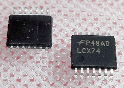 LCX74 74LCX74 LOW-VOLTAGE CMOS DUAL D-TYPE #280 ... 10x