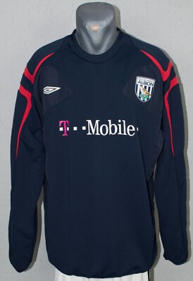 West Bromwich Albion Jacke Langarm Trainings Fußball Tracksuit Herren Größe XL