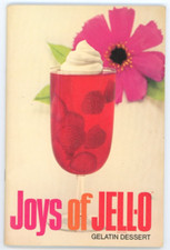 VTG Joys Of Jello Booklet Gelatin Dessert Recipes Molds