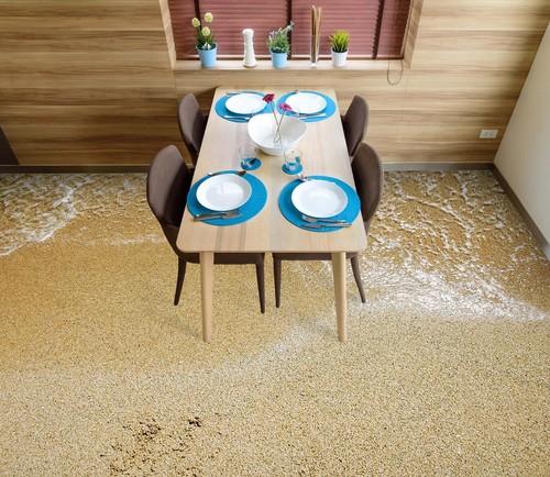 3D Strandsand H929 Fußboden Wandbild Fototapete Tapete Familie Honey 2023 - Picture 2 of 5