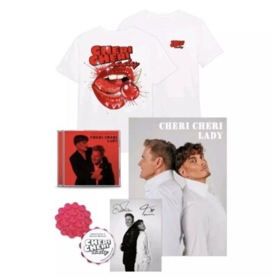  Twenty4Tim Dieter Bohlen   CheriCheri Lady   Bundle limitiert T-Shirt CD Poster