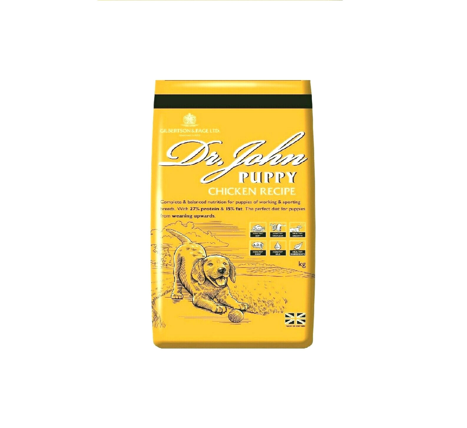 DR JOHN PUPPY 2kg 4kg 10kg Complete Junior Dog Food bpl Puppies vf