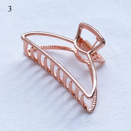 Damen Haarspangen für Frauen stark groß traditionell Clip Klemme Metallgriff Kralle - Bild 22 von 37