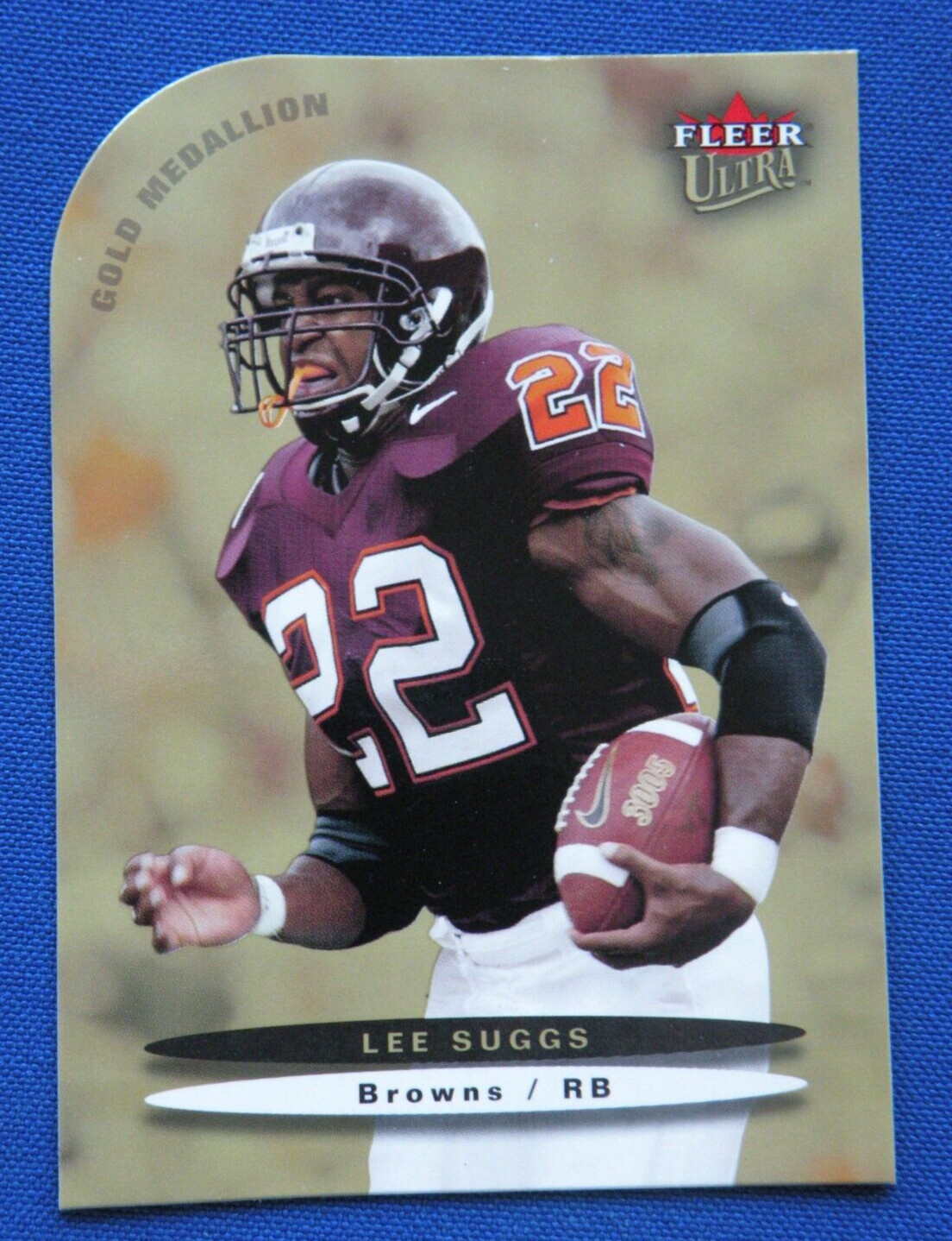Lee Suggs Ultra #168 Gold Medallion