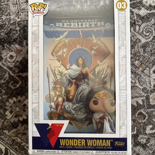 Funko Pop! Comic Book Cover with Case: DC Universe - Wonder Woman #03
