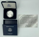 2007-W $1 Proof American Silver Eagle in Box w/ COA