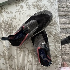 Speedo Surfwalker Water Shoes Unisex L Gray Black Pink