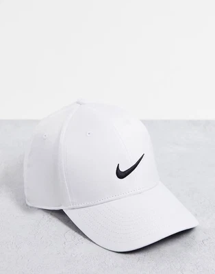 Nike Adult Golf L91 Tech Dri-Fit Cap / White Black / RRP £24