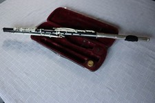 Querflöte Oscar Adler Sonora aus Holz in gutem gebrauchten Zustand schwarz