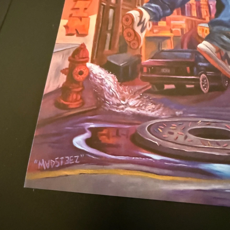 Limited Edition Dunkin’ X New York Knicks Poster Design By International Artists - Image 3 of 4