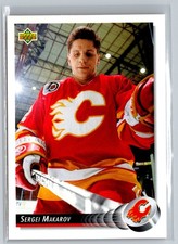 1992-93 Upper Deck #314 Sergei Makarov Calgary Flames