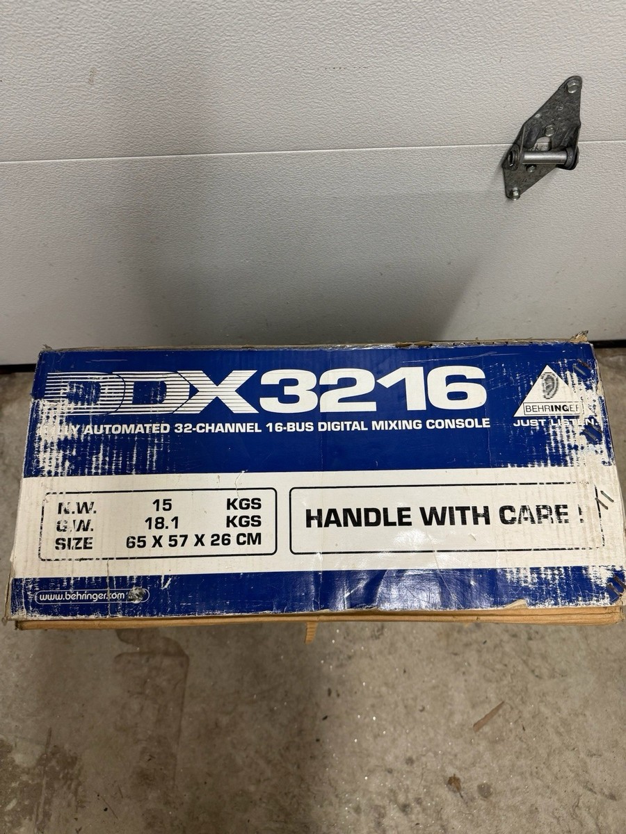 Behringer DDX3216 Fully Automated 32-Channel 16-Bus Digital Mixing