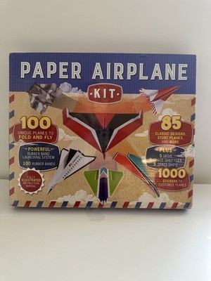 Paper Airplane Kit by Publications International Ltd. New Sealed. 85 Designs