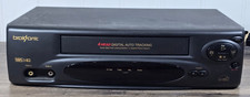 Broksonic VHSA-6741CTTCT VCR 4 Head VHS HQ Digital Auto Tracking Tested Working