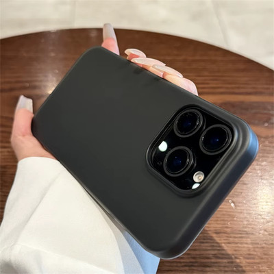 Premium Clear Soft Matte Phone Case Compatible w/ Apple 16 15 14 13 12 11 XR XS