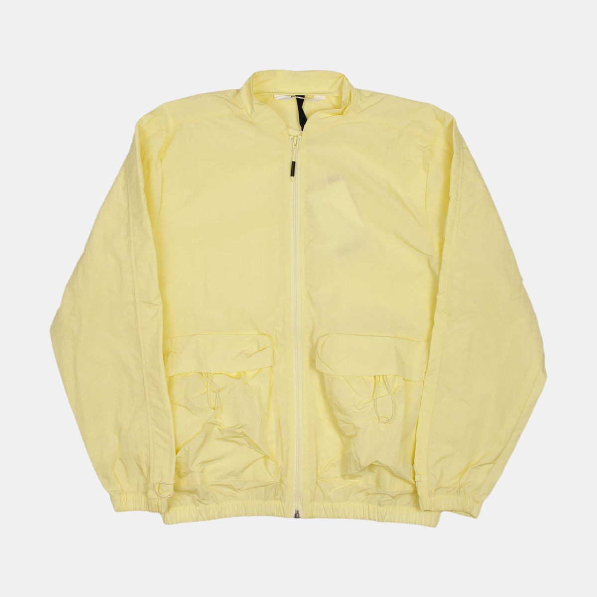 Rains Yellow Nylon Bomber Jacket for Men Size S Short Water-Resistant
