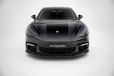 Maxton Design Frontlippe V.1 passend für Porsche Panamera E-Hybrid / Panamera 4S