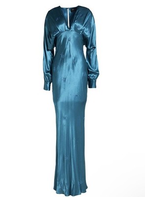 blumarine blue dress BLUGIRL BLUMARINE 2000S 2 PIECE MESH DRESS – PEZZI DI PERLA main image 0
