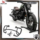 Crash Bars for Honda Rebel 500 CMX Engine Guards Frame Protector 2026 WOLFLINE