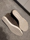 L. Paolo Olive Size 9 M suede wedge Heel White rubber sole EUC — photo 3