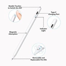 MASTERBOND PENCIL APPLE IPAD A16 10TH 9TH GEN PALM REJECTION TILT SENSITIVITY