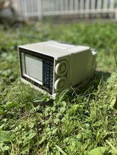 Televisore Con La Radio Vintage  ,sia Con Antenna Sua Che Con Quella Di Casa