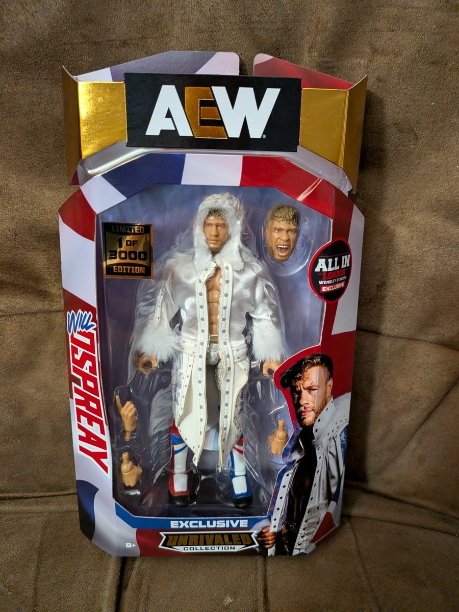 Will Ospreay 1/3000 All In London UK Exclusive ShopAEW Unrivaled