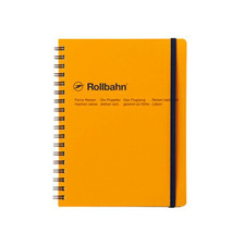 Delfonics Rollbahn Spiral Classic Notebooks: 5-1/2 in. x 7 in. Yellow  B6 note