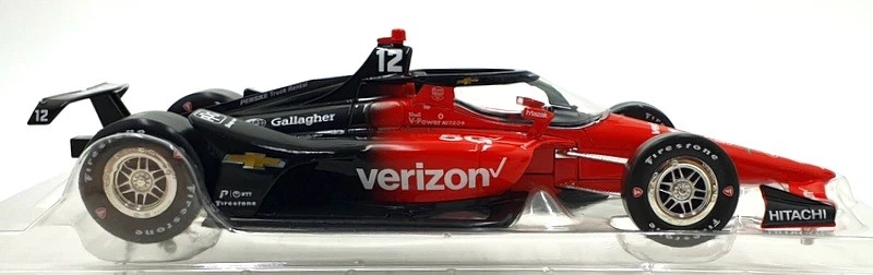 Greenlight escala 1/18 fundido 11199 - Indy Chevrolet #12 Penske - Will Power - Imagem 3 de 4