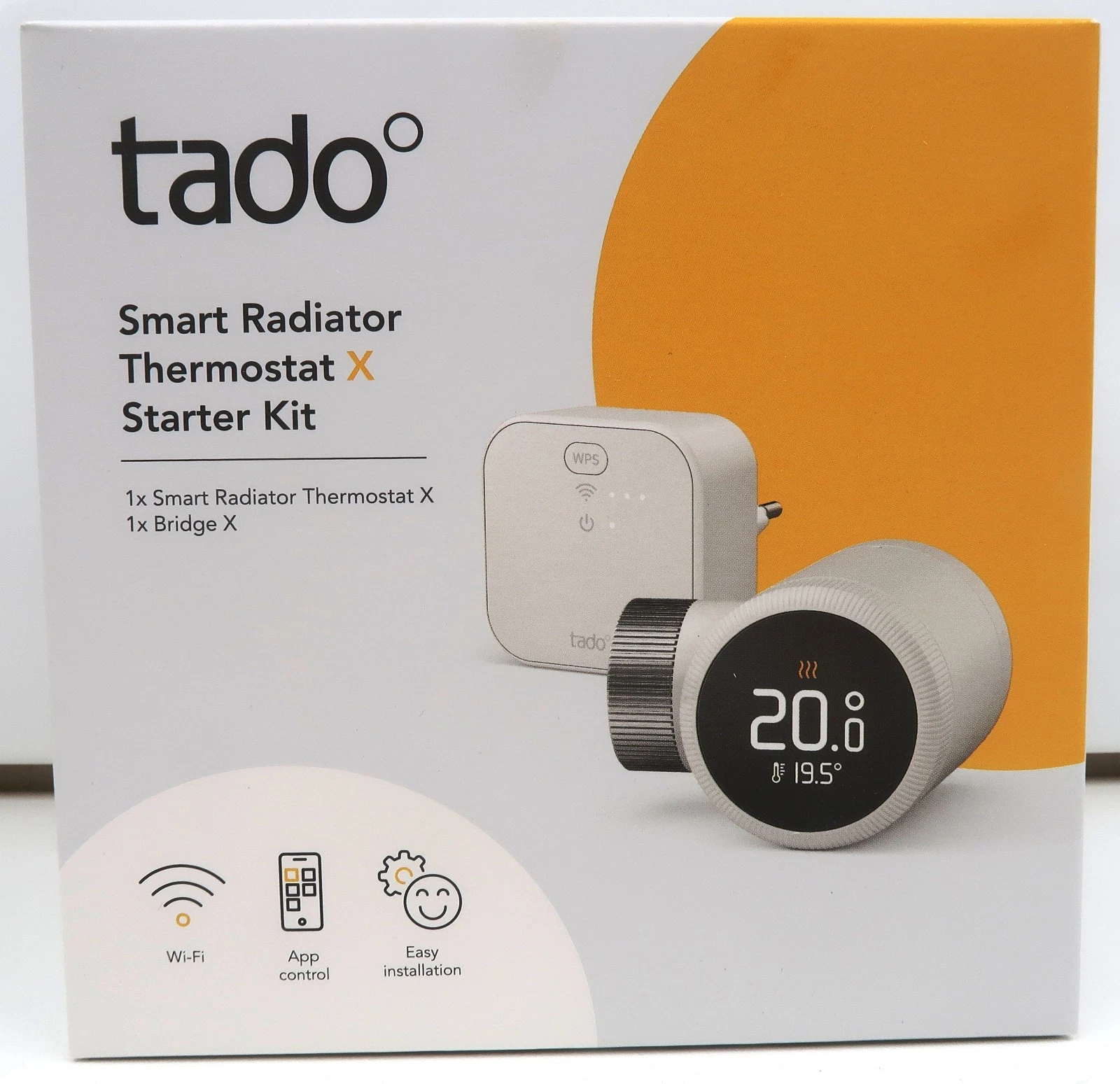 Tado Smart Radiator Thermostat X + Bridge X - Starter Kit - NEW + Original Packaging!!!