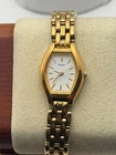 Seiko 1N01-1G18 Vintage Petite Gold Tone Bracelet Watch 18mm New Battery