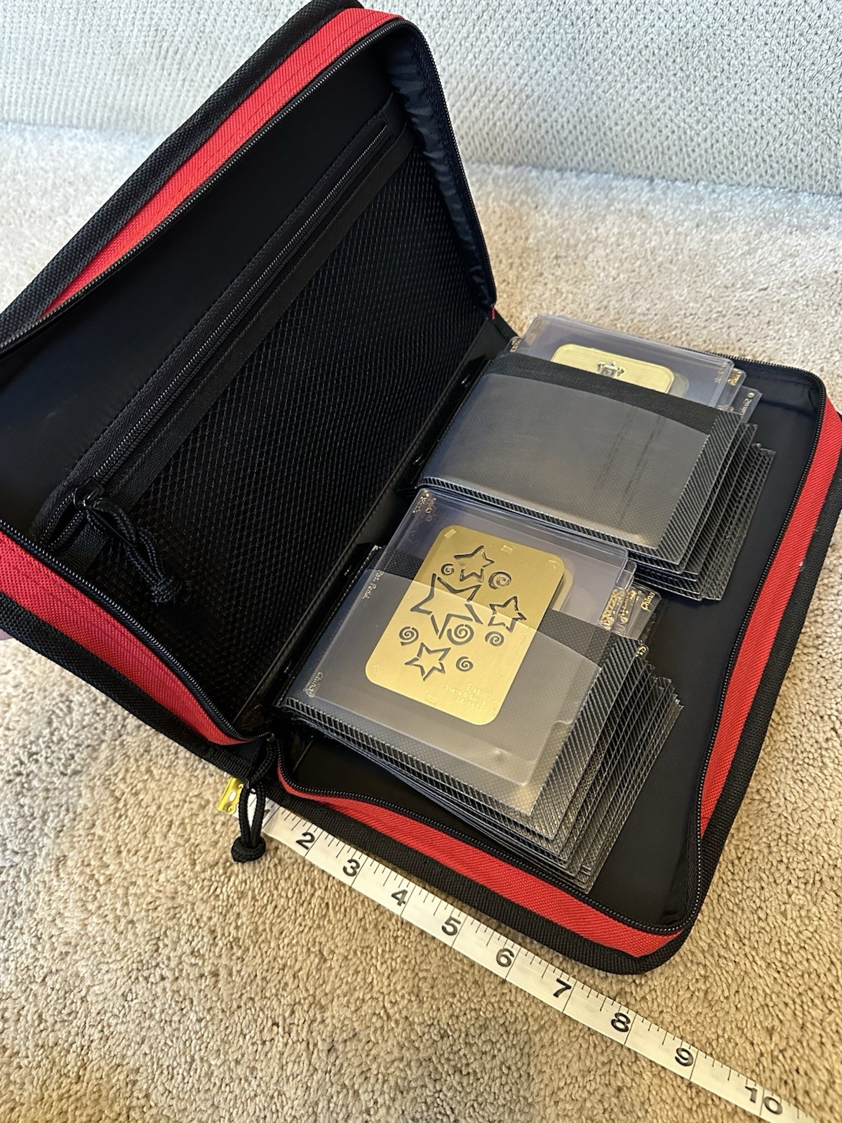 Sizzix Embossing Folder & Stencil STORAGE CASE - Simple Impression + 18 Stencils