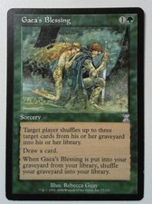 Gaea's Blessing *Uncommon* Magic MtG x1 Timeshifted MP