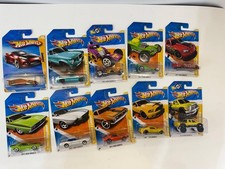 Hot Wheels Lot of 10 2010-2012 New Models Sealed 1:64 Diecast